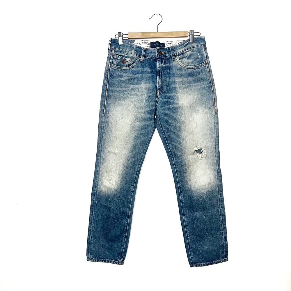 Maison Scotch | Distressed Slim Jeans